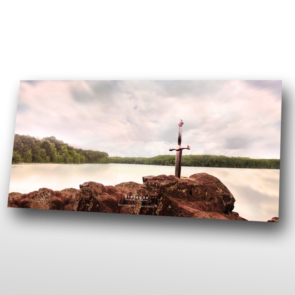 Image déco Bretagne panoramique sur plexi