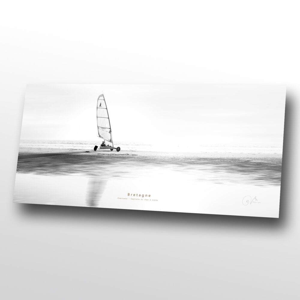 Image déco Bretagne panoramique sur plexi