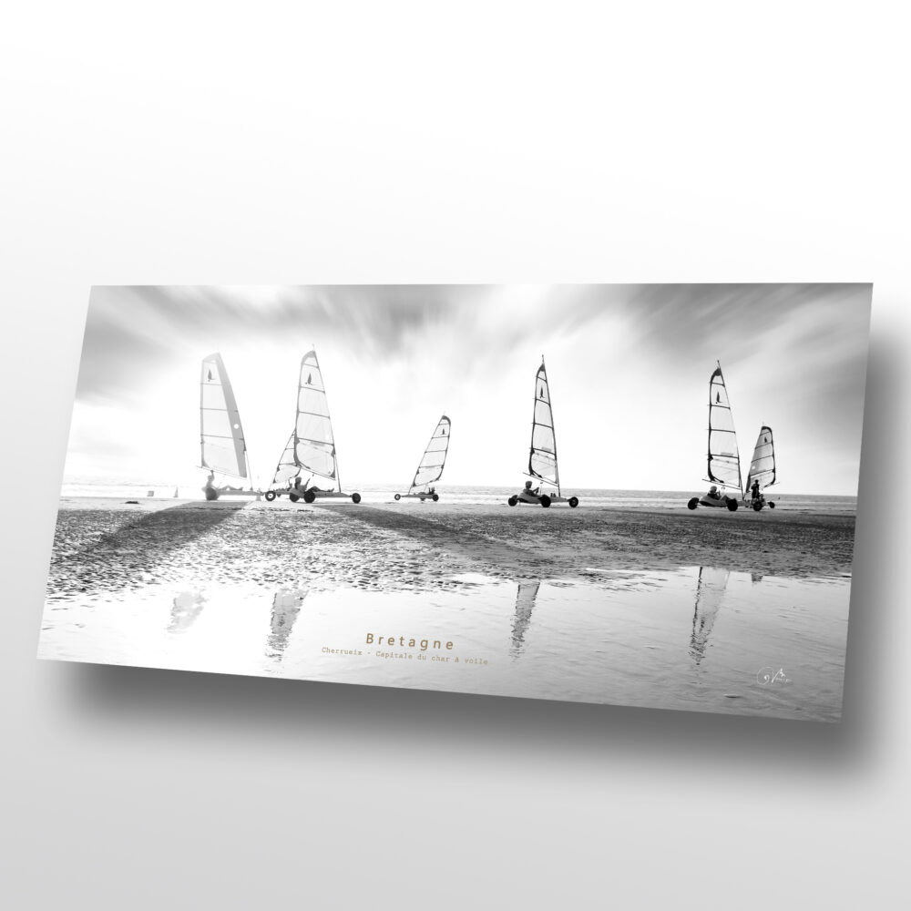 Image déco Bretagne panoramique sur plexi