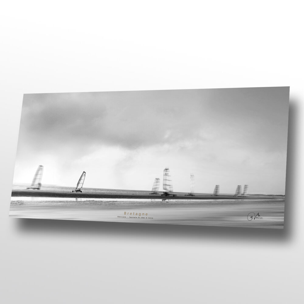 Image déco Bretagne panoramique sur plexi