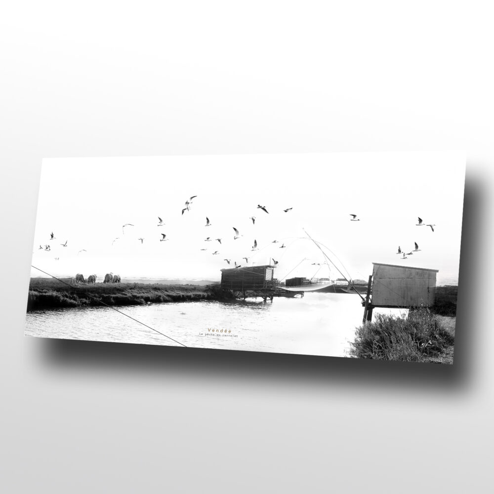 Image déco Vendée panoramique sur plexi