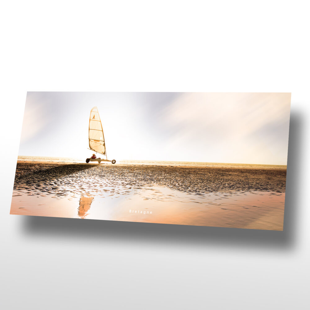 Image déco Bretagne panoramique sur plexi
