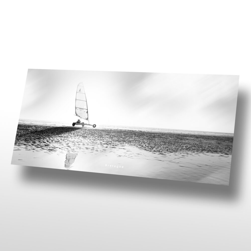 Image déco Bretagne panoramique sur plexi