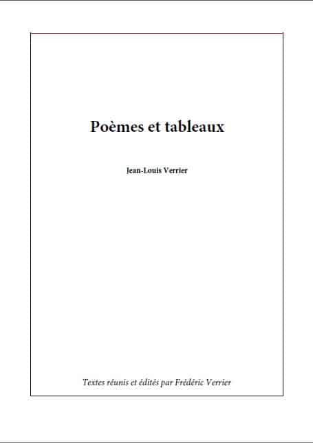 Recueil de poèmes de Jean-Louis Verrier – Livre de poésie numérique à télécharger (PDF)