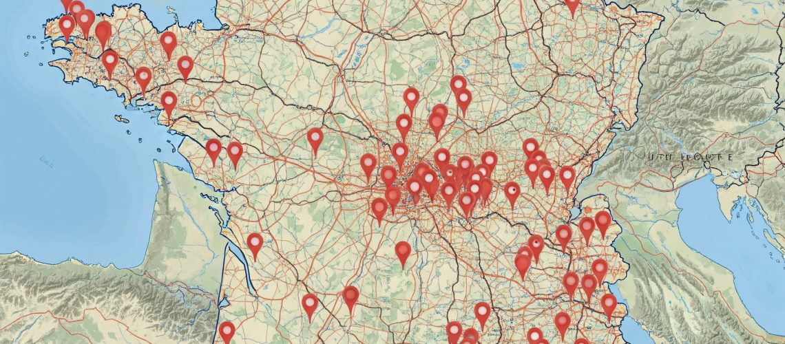 Carte réseau France-Scolaire Frédéric Verrier